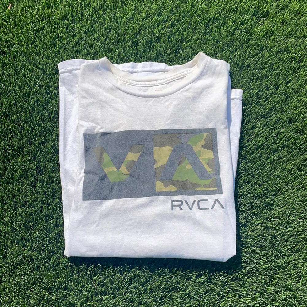 RVCA White/Camo Shirt